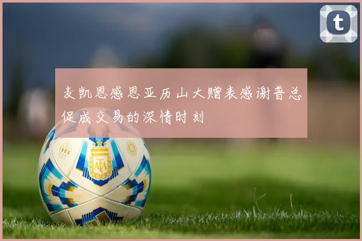麦凯恩感恩亚历山大赠表感谢普总促成交易的深情时刻